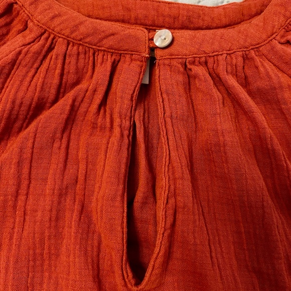 TIME AND TRU Women’s Blouse, NEVER WORN, Rusty Bronze Color, Size Small (4-6) - Picture 3 of 9